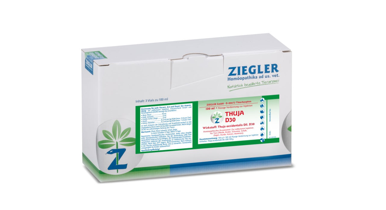 ZIEGLER Thuja D 30 Dilution, 300 ml Lösung