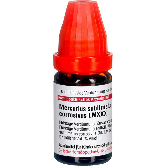 Mercurius sublimatus corrosivus LM XXX Dilution In, 10 ml DIL