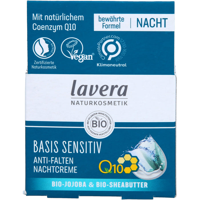 LAVERA BASIS SENSITIV NACHTCREME Q10, 50 ml XNC