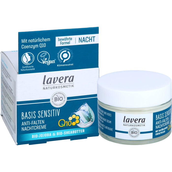 LAVERA BASIS SENSITIV NACHTCREME Q10, 50 ml XNC