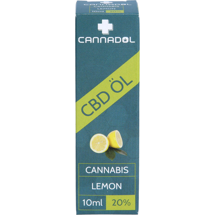 CBD 20% BIO Cannadol Lemon Hanfextrakt, 10 ml TRO