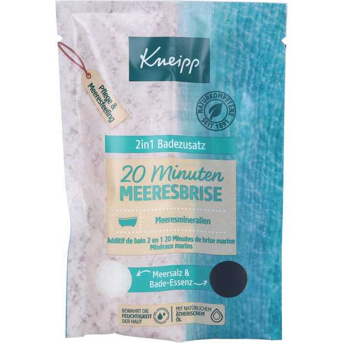 Kneipp 2in1 Badezusatz 20 Min. MEERESBRI 40g+10ml, 1 P XPK