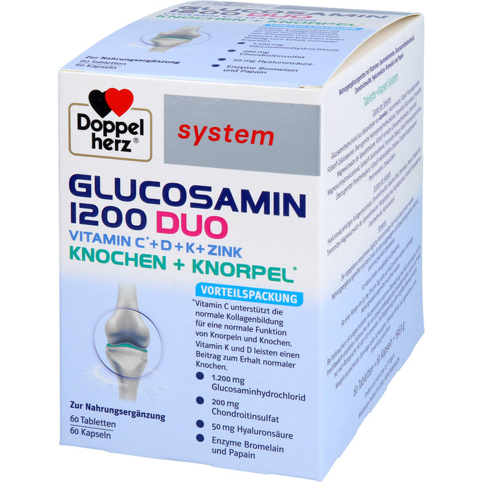 Doppelherz Glucosa 1200duo, 120 St KPG