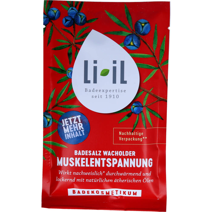 Li-iL Badesalz Wacholder Muskelentspannung, 80 g BAD