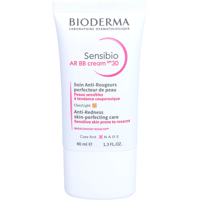 BIODERMA Sensibio AR BB Cream LSF 30 getönt bei empfindlicher, zu Rötungen neigender Haut, 40 ml Cream