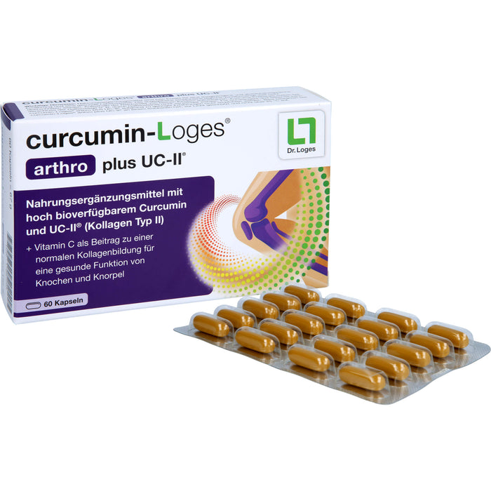 Curcumin Loges Arthro+ucii, 60 St KAP