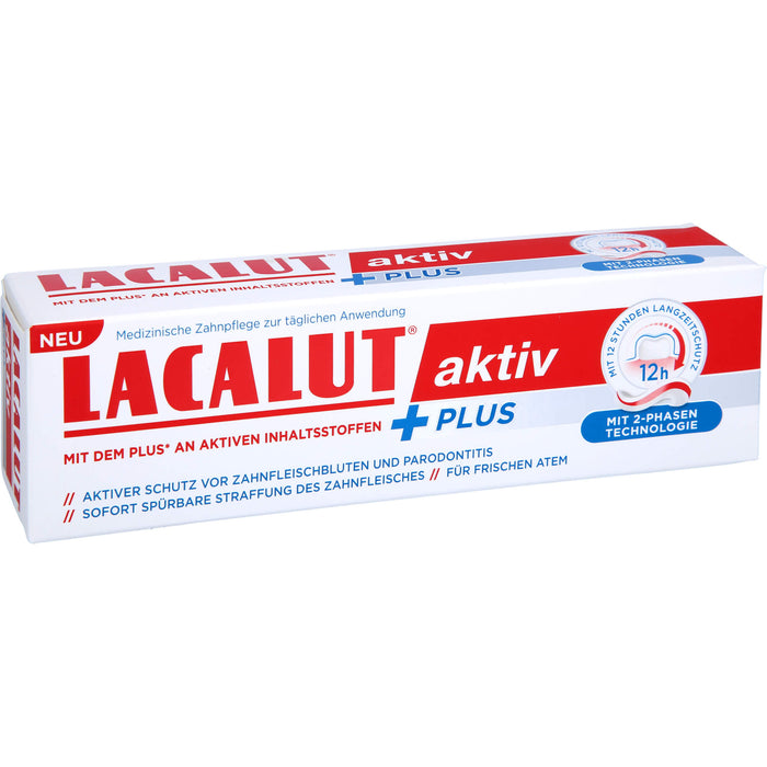 Lacalut aktiv Plus, 75 ml ZCR