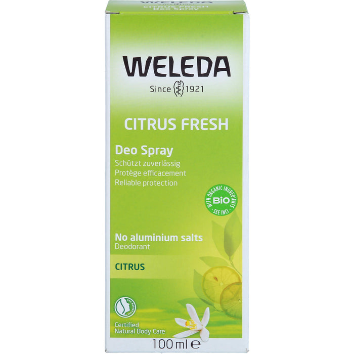 WELEDA Citrus Fresh Deo Spray, 100 ml SPR