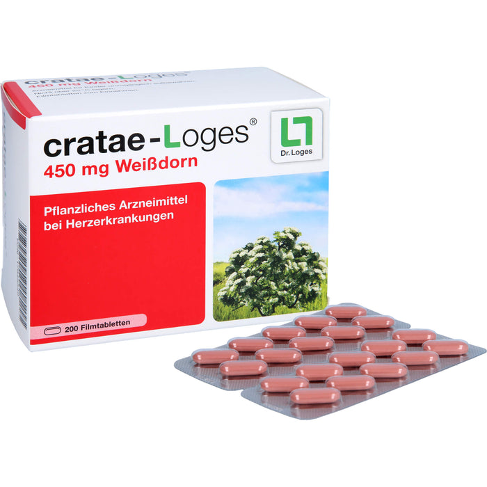 Cratae-loges 450mg Weissd, 200 St FTA