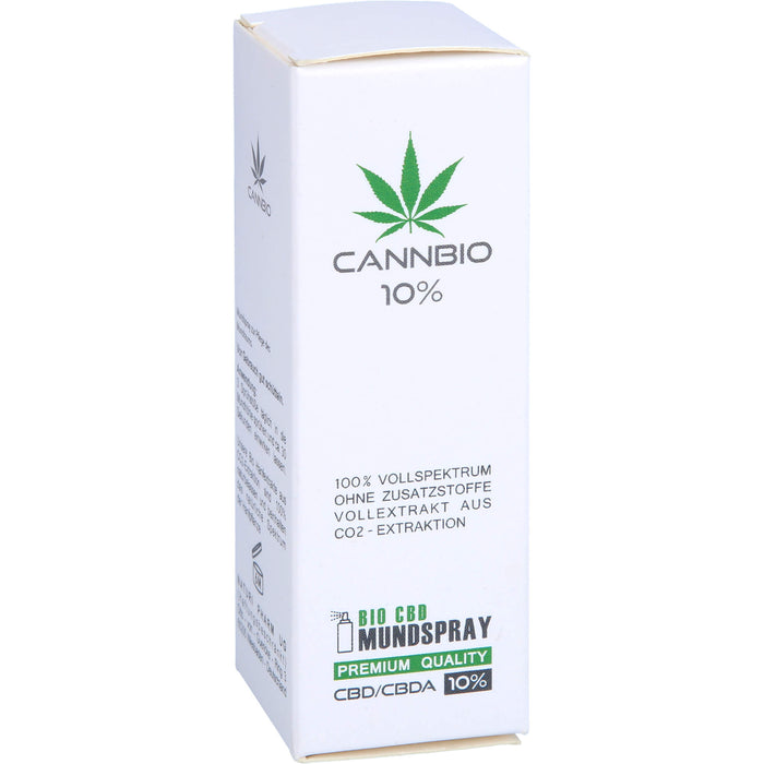 CBD 10% CANNBIO Mundspray, 10 ml SPR