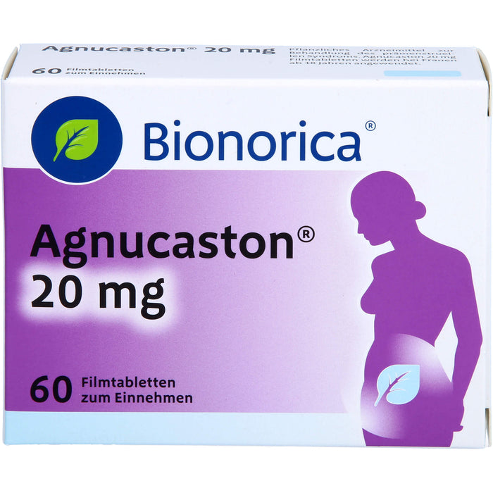 Agnucaston 20 mg Filmtabletten bei Regelbeschwerden, 60 pcs. Tablets