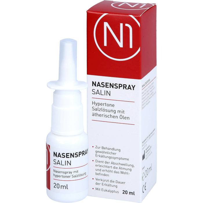 N1 NASENSPRAY SALIN, 20 ml SPR