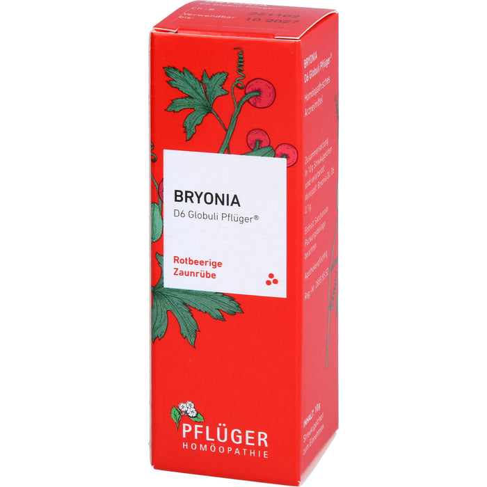 Bryonia D6 Globuli Pflüger Dosierspender, 10 g GLO