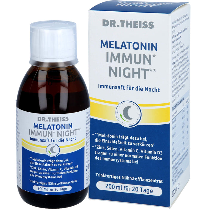 Dr.Theiss Melatonin Immun Night, 200 ml SAF