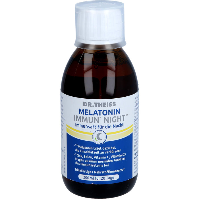 Dr.Theiss Melatonin Immun Night, 200 ml SAF