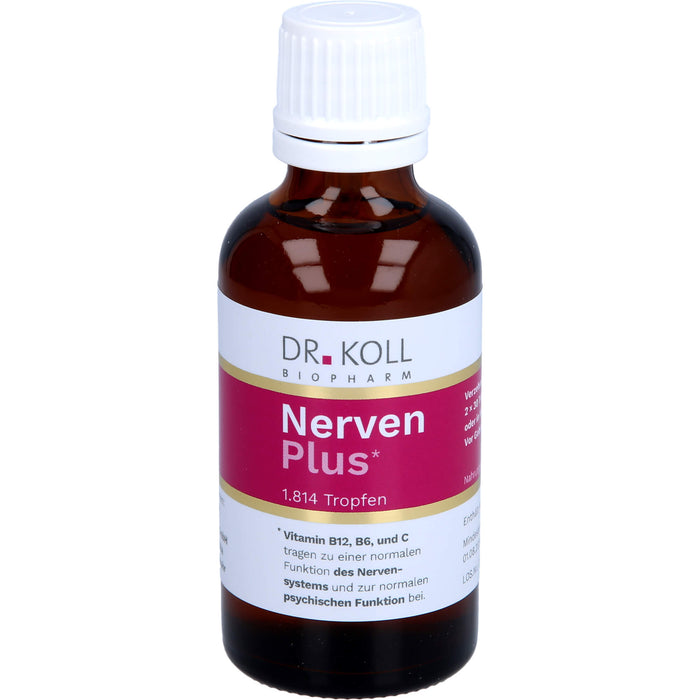 Nerven Plus Dr.Koll Gemmo Komplex Vit.B12 B6, 50 ml TRO