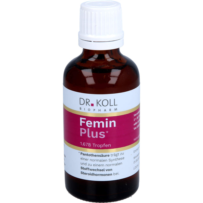 Femin Plus Dr.Koll Gemmo Komplex Himbeere Vit.B12, 50 ml TRO