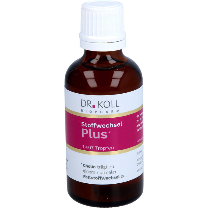 Stoffwechsel Plus Dr.Koll Gemmo Komplex CholinZink, 50 ml TRO