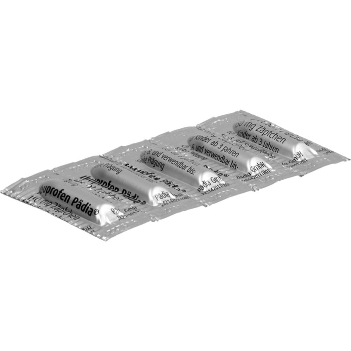 Pädia Ibuprofen 150 mg Zäpfchen bei Schmerzen und Fieber, 10 pc Suppositoires