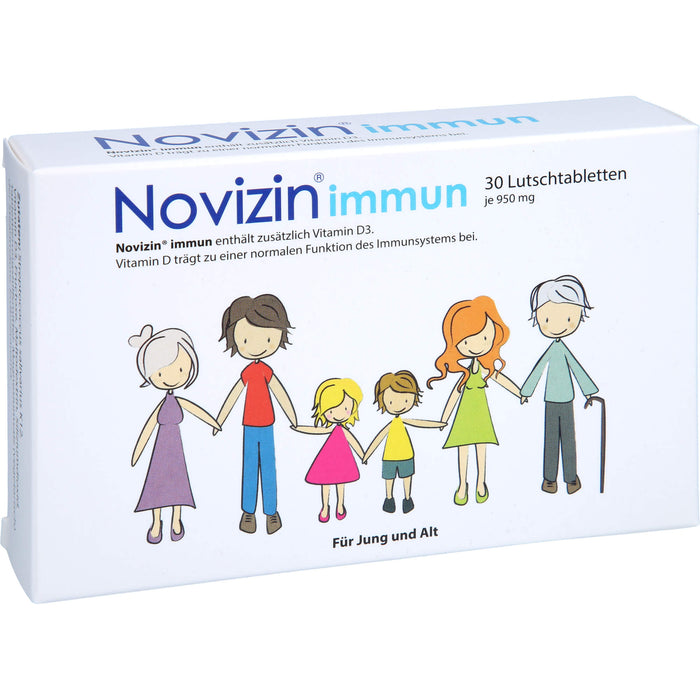 Novizin immun Lutschtabletten für jung und alt für das Immunsystem, 30 pc Tablettes