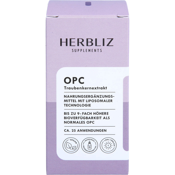 HERBLIZ OPC - Traubenkernextrakt, 10 ml TRO