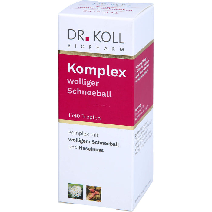 Komplex wolliger Schneeball Haselnuss Dr.Koll, 50 ml TRO