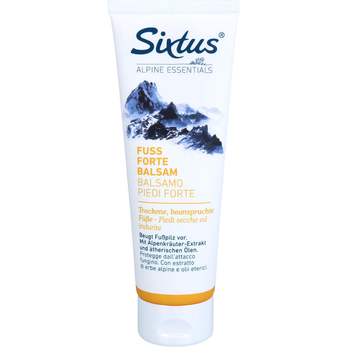 Sixtus FUSS FORTE BALSAM, 125 ml BAL