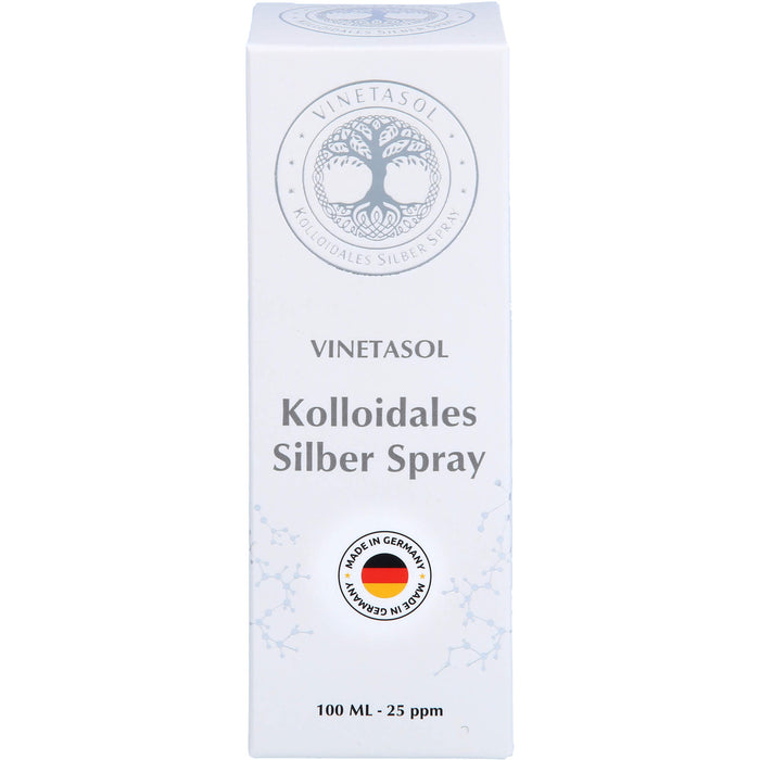 VINETASOL KOLLOIDALES SILBER SPRÜH - 25ppm, 100 ml FLU