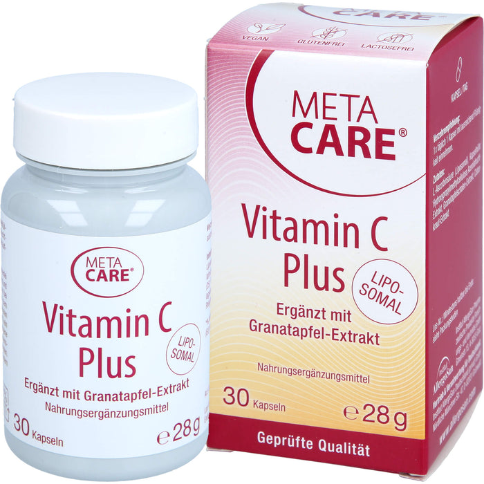 META CARE VITAMIN C PLUS, 30 St KAP