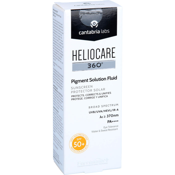 Heliocare 360 Pigment Solution Fluid SPF 50+, 50 ml GEL