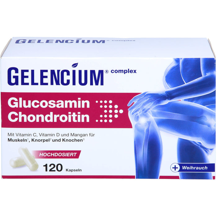 GELENCIUM Glucosamin Chondroitin hochdos. Vit C, 120 St KAP