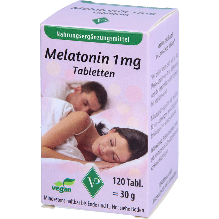 Melatonin 1 mg Tabletten, 120 St TAB