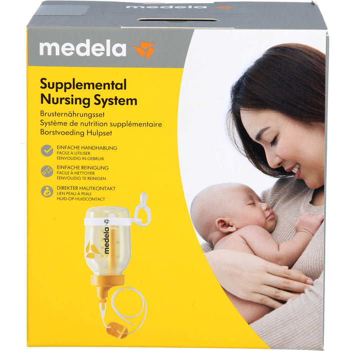 Medela Brusternährungsset zur Unterstützung beim Stillen, 1 St. Set