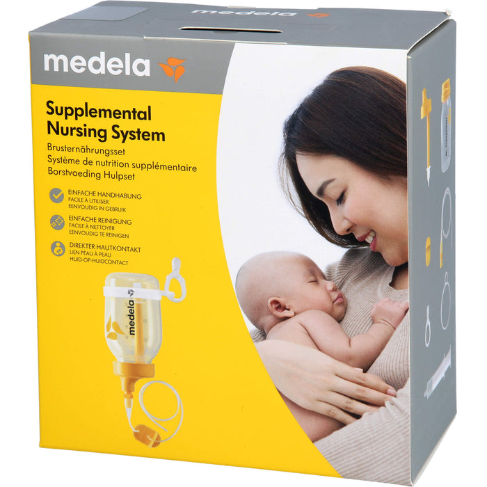 Medela Brusternährungsset zur Unterstützung beim Stillen, 1 St. Set