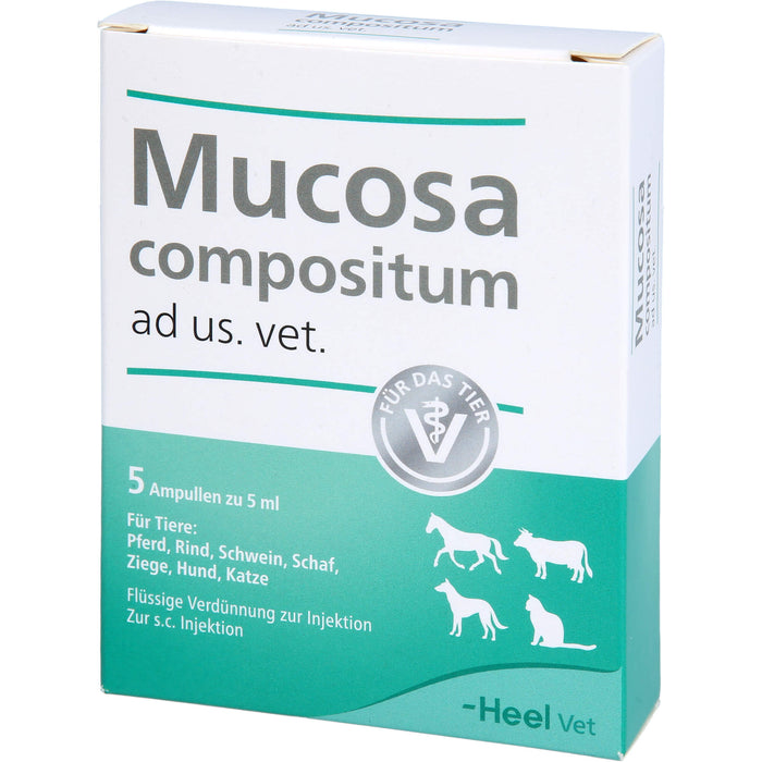 Heel Mucosa compositum ad us. vet. Ampullen, 5 St. Ampullen