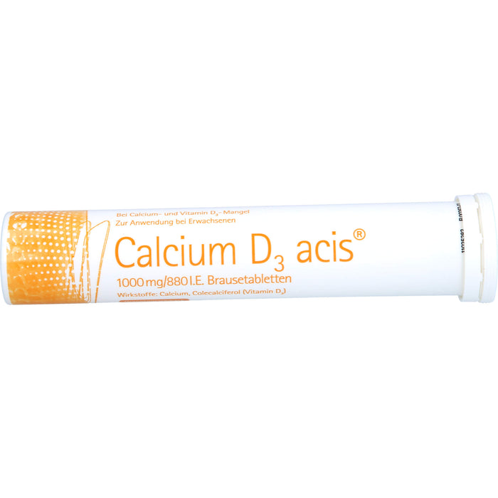 Calcium D3 acis 1000 mg/880 I.E., Brausetabletten, 40 St BTA