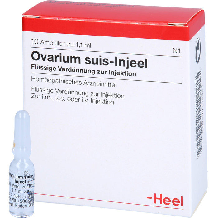 Ovarium suis-Injeel flüssige Verdünnung, 10 pc Ampoules