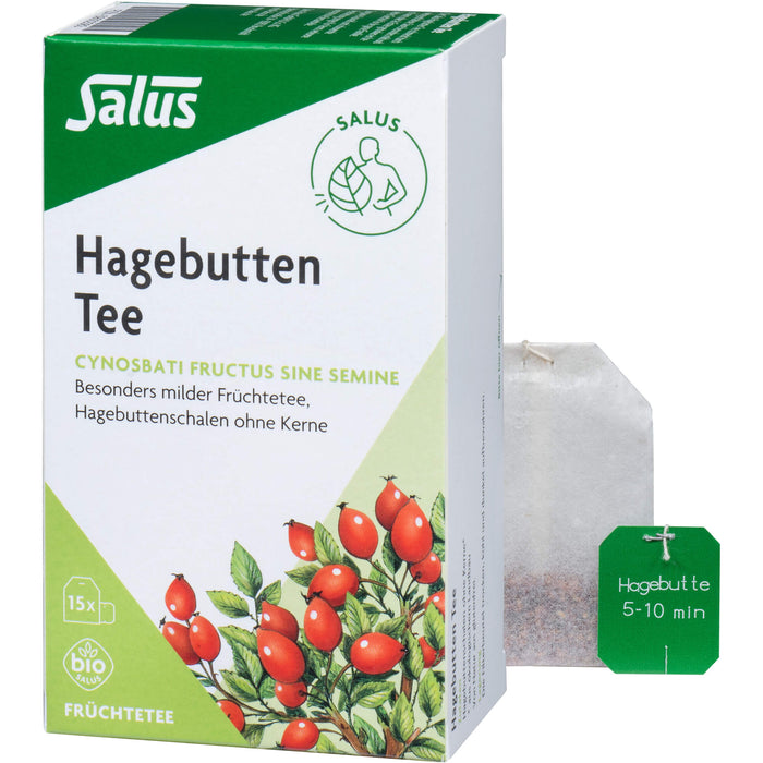 Salus Hagebutten Früchtetee, 15 pc Sac filtrant