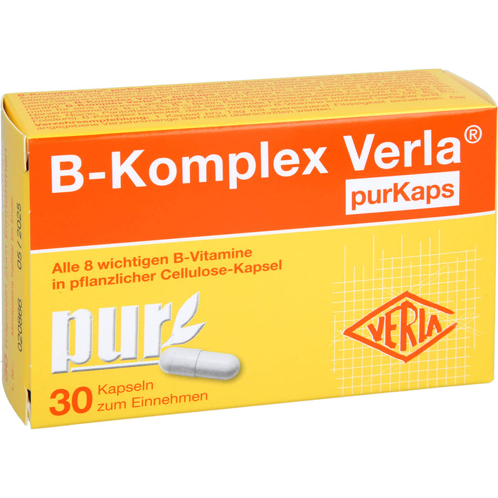 B-Komplex Verla purKaps, Kapseln, 30 St KAP