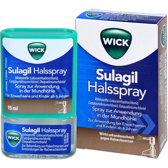 WICK Sulagil Halsspray, 15 ml Lösung