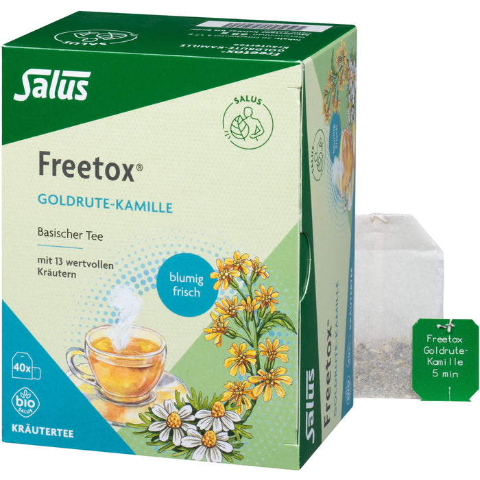 Salus Freetox Tee Goldrute-Kamille, 40 pcs. Filter bag