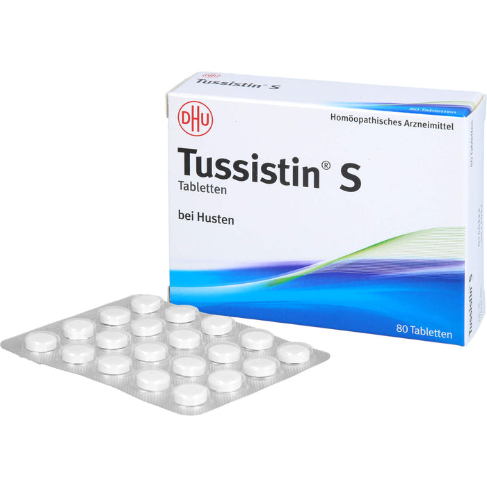 DHU Tussistin S Tabletten, 80 pcs. Tablets