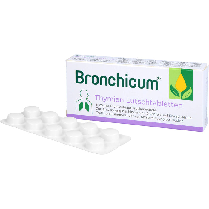 Bronchicum Thymian Lutschtabletten, 20 pcs. Tablets