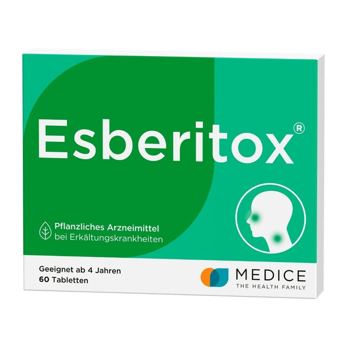 Esberitox Tabletten bei Erkältungskrankheiten, 60 St. Tabletten