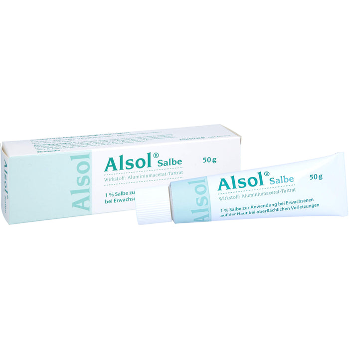 Alsol Salbe bei oberflächlichen Verletzungen, 50 g Onguent