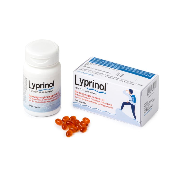 Lyprinol PCSO-524 Lipid-Komplex Kapseln, 180 pcs. Capsules