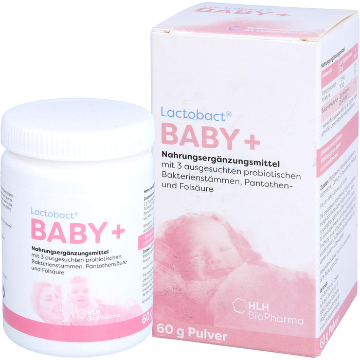 Lactobact Baby Pulver Darmaufbau ab dem Tag der Geburt, 60 g Poudre