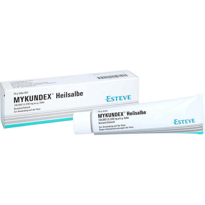 MYKUNDEX Heilsalbe gegen Hefepilzerkrankungen der Haut, 50 g Salbe