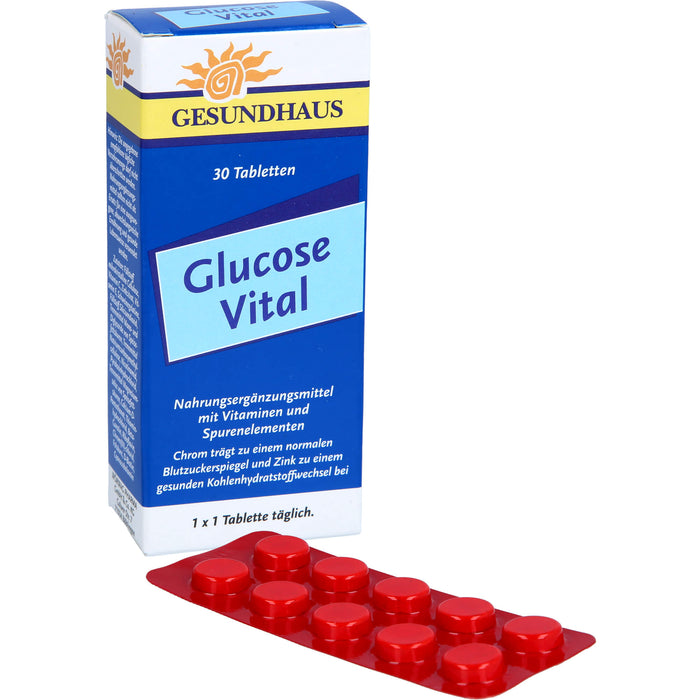 Gesundhaus Glucose Vital, 30 St TAB