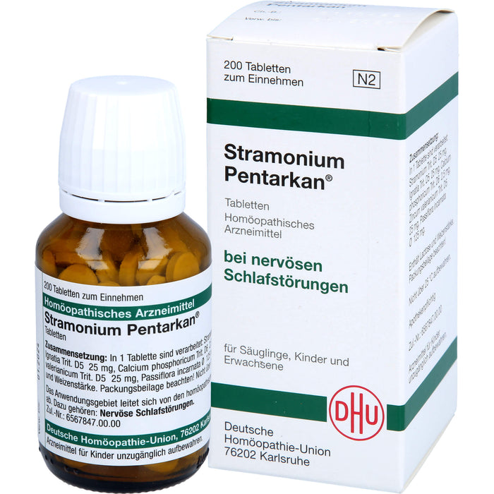 Stramonium Pentarkan Tabletten, 200 St. Tabletten